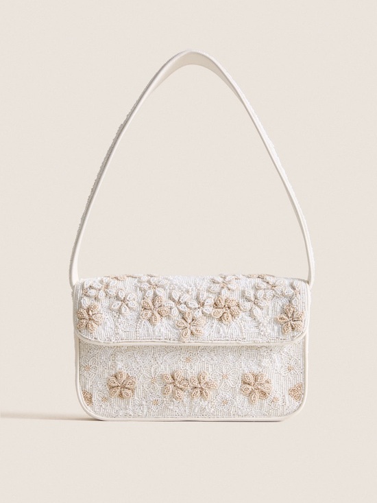 STAUD Handbags - STAUD Garden Party Tommy Beaded Bag